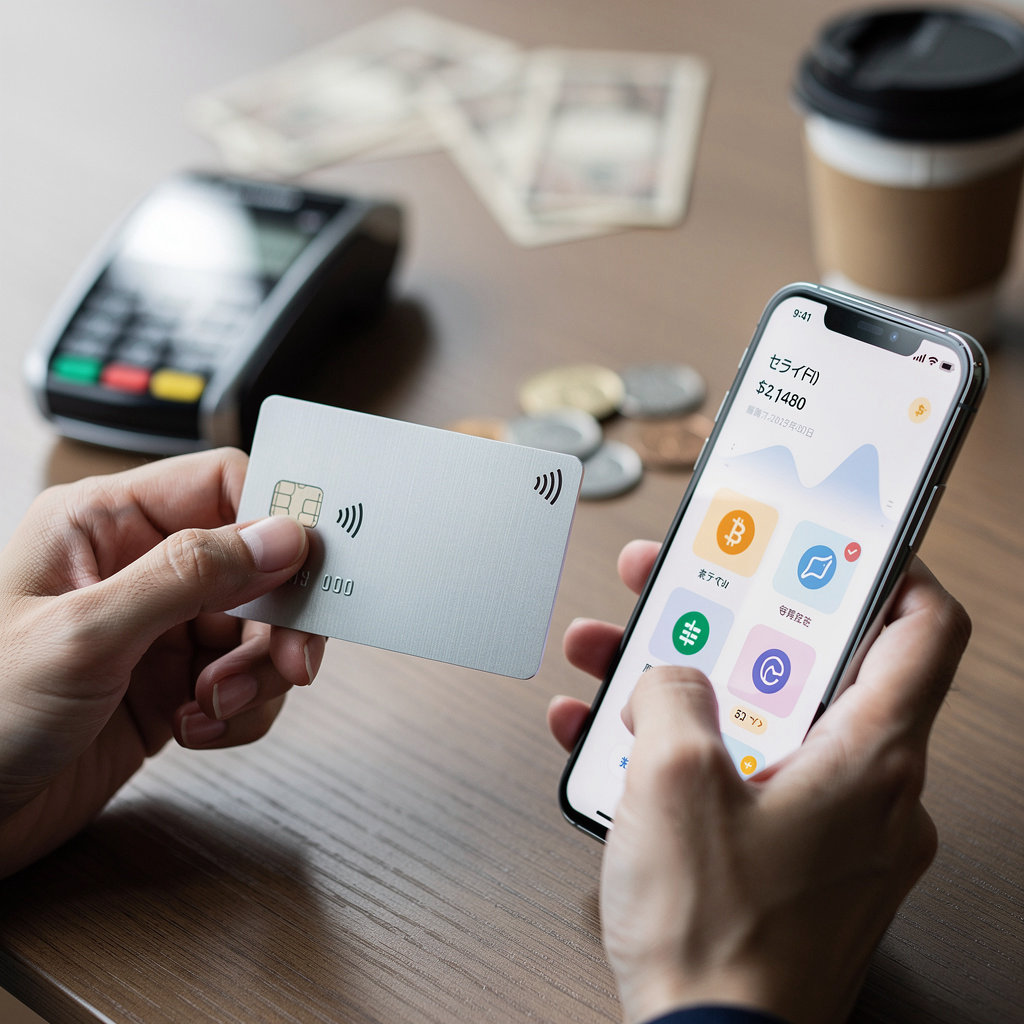 UpFinance crypto bank card features and benefits showcase